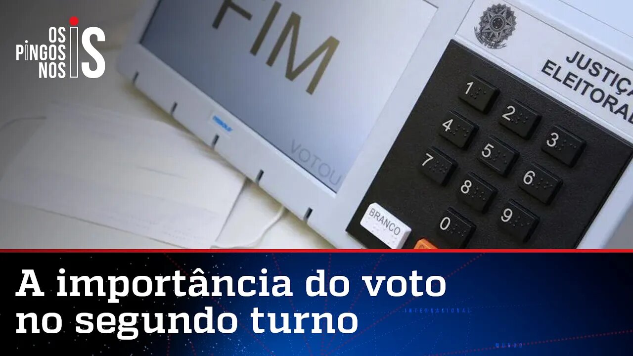 Quem não votou no primeiro turno pode votar normalmente no segundo turno