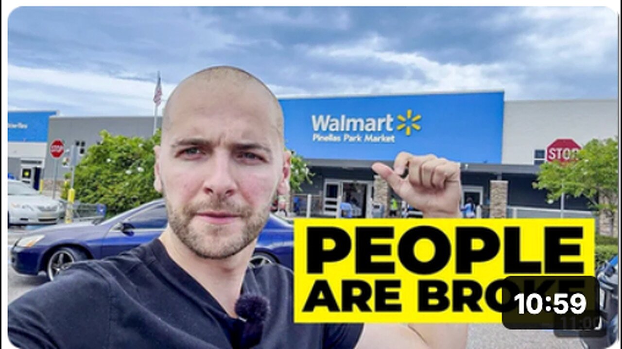 Walmart sends huge warning about US economy (people are broke)