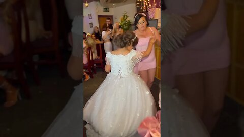 Mother and daughter dance