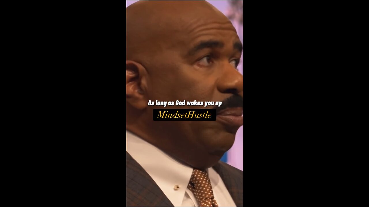 As long as GOD wakes you up that means he AIN’T through with you yet