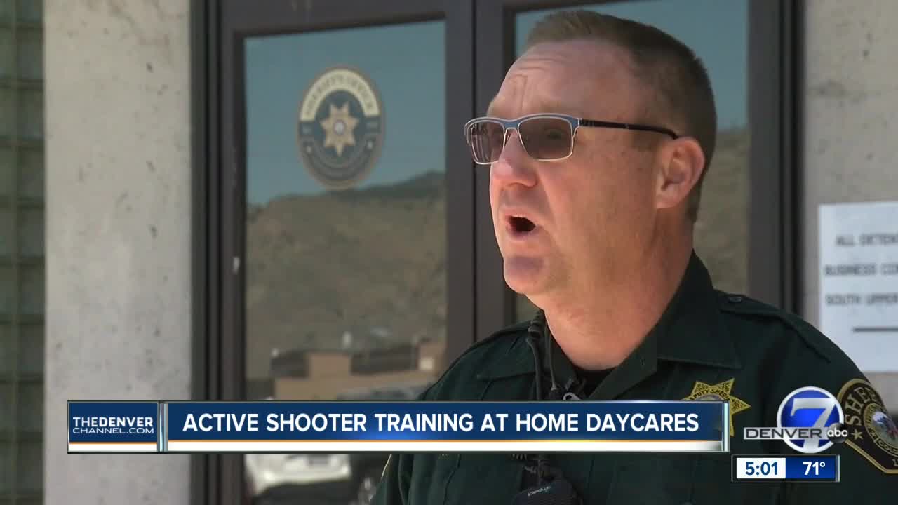 Jeffco sheriff will hold active shooter training for in-home daycare providers