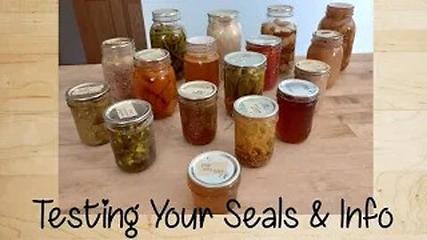How to Test Your Seals & Other Info 2023
