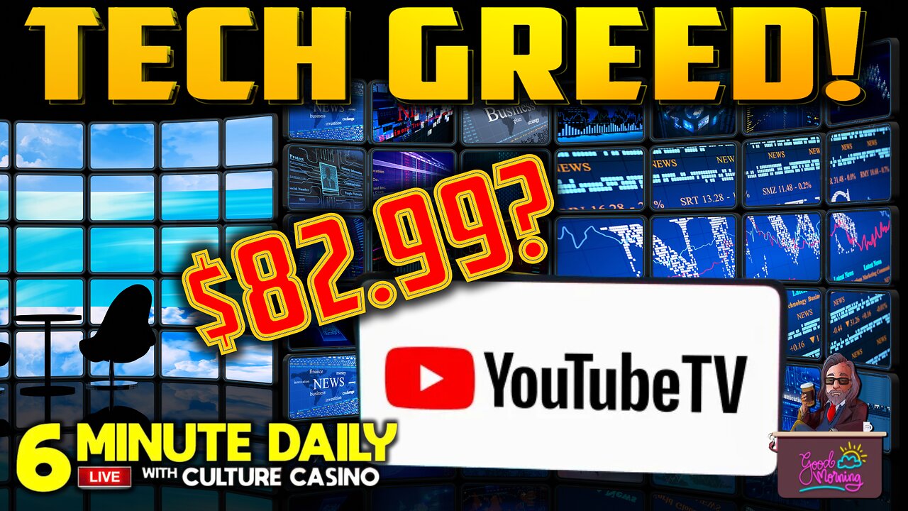 YouTubeTV Gets Greedy With Price Hike! Game Awards Miss. - 6 Minute Daily - December 13th