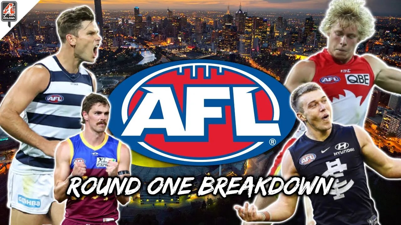 AFL Round One Breakdown: A Bloody Bangin' Start