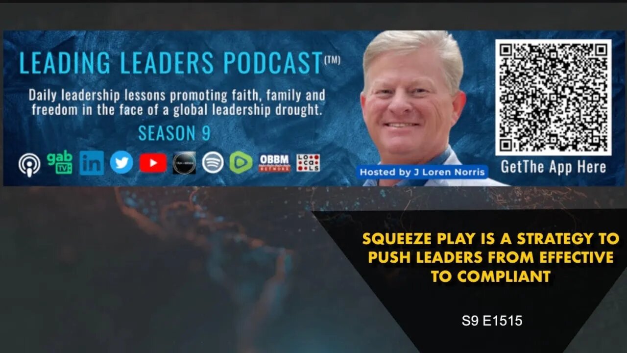 SQUEEZE PLAY IS A STRATEGY TO PUSH LEADERS FROM EFFECTIVE TO COMPLIANT