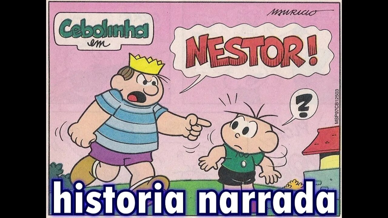 Cebolinha em-Nestor! | Gibis do Rapha