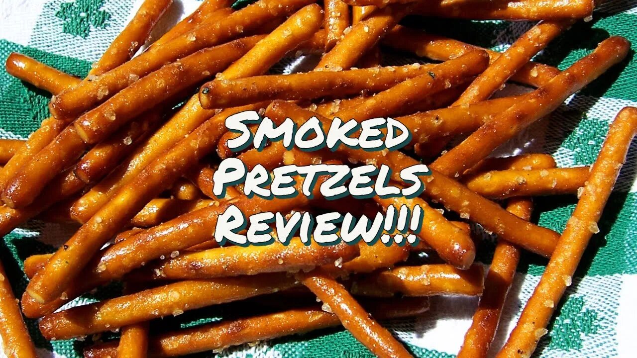 Pretzel Sticks Review...Smoked on a Franklin BBQ Pit...Offset Smoker