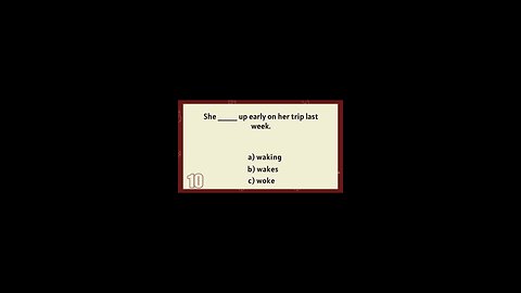 Answer the questions and improve your English/ Grammar skills