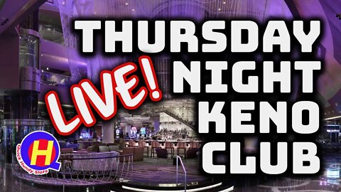 🔴LIVE! Thursday Night KENO Club from Cosmo Las Vegas! #KENONATION