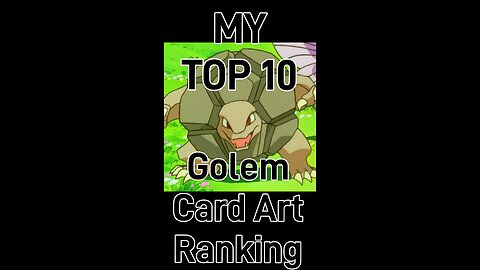 My Top 10 Golem Card Art Rankings!