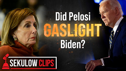 Did Nancy Pelosi Just Gaslight Joe Biden On Morning Joe?