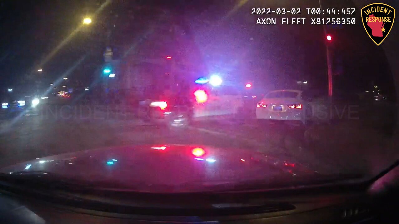 Dash Cam: Milwaukee Police Pursuit On Icy Streets