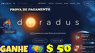 DORADUS PLATAFORMA DE JOGOS NFTS PAGANDO 50 DOLARES GRÁTIS/ TUTORIAL COMPLETO