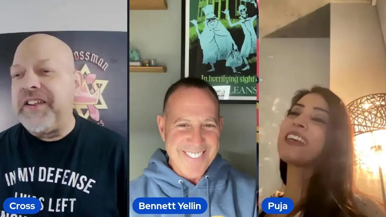 Crossman Productions Presents Bennett Yelin with Special Co-host Puja