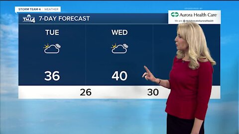 Mild temperatures expected for midweek