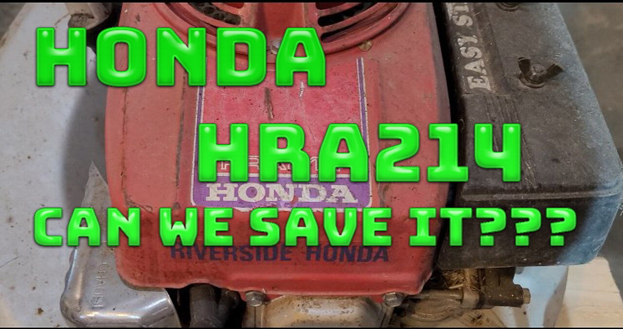 Honda HRA214 Mower Repair