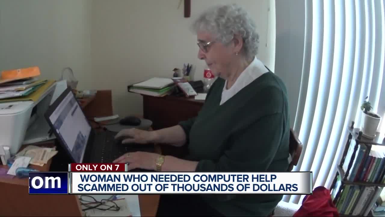 Woman who needed computer help scammed out of thousand of dollars