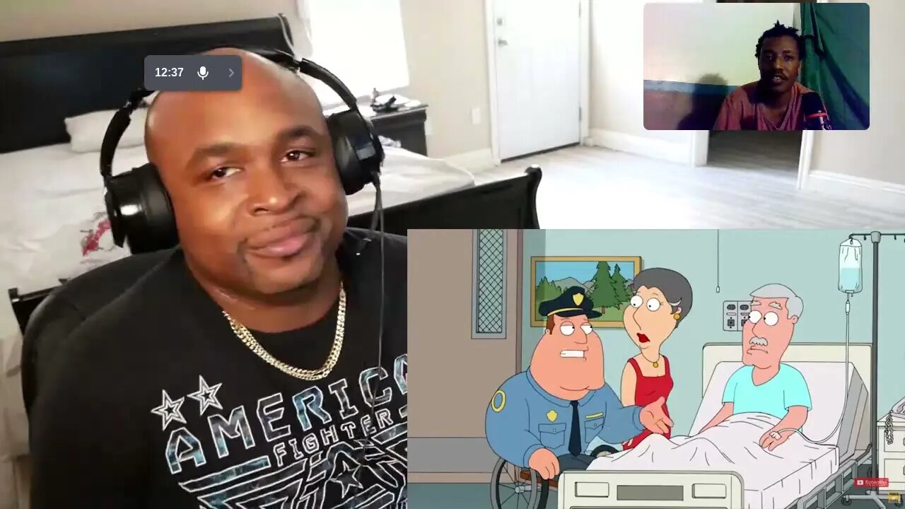 husleteaking Family Guy Out Of Context Proves Joe Goes Both try not to laugh challenge subscribe