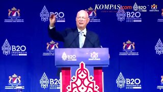 Klaus Schwab B20 Summit Indonesia 2022 Opening Remarks - Great Reset.