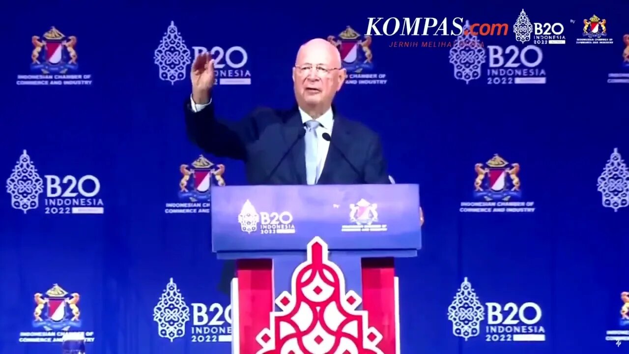 Klaus Schwab B20 Summit Indonesia 2022 Opening Remarks - Great Reset.