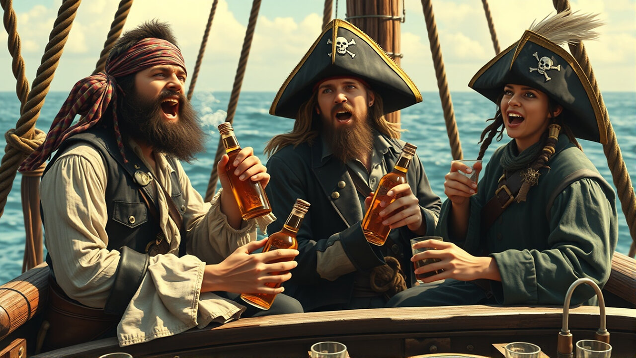 Yo Ho Ho And A Bottle Of Rum