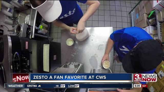 Zesto: a fan favorite at the CWS