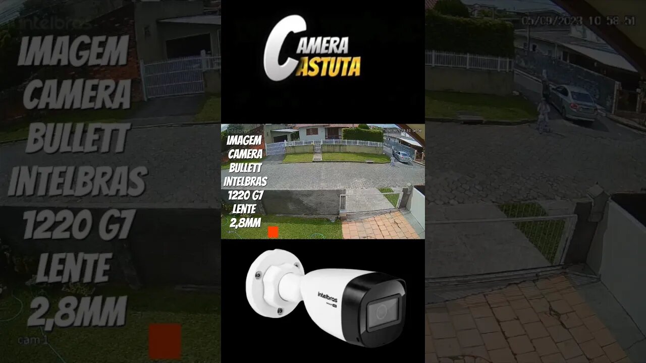 Demostração imagem câmera Intelbras G7