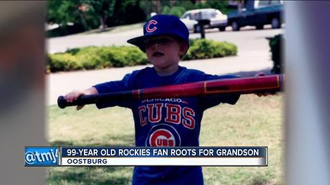 Wisconsin woman decides to root for her grandson, DJ LeMahieu, and the Colorado Rockies
