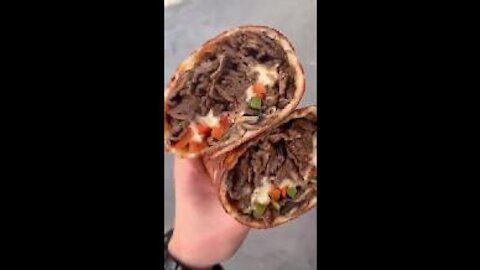 Keto Steak and Cheese Burrito - Yummy - Low Carb - Keto Diet - #shorts