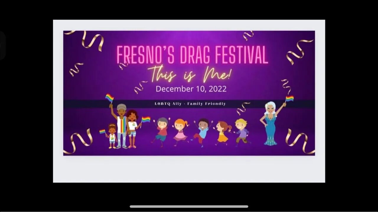Kid Friendly Drag Queen Show in Fresno? What is our world coming to? #drag #queen #fresno