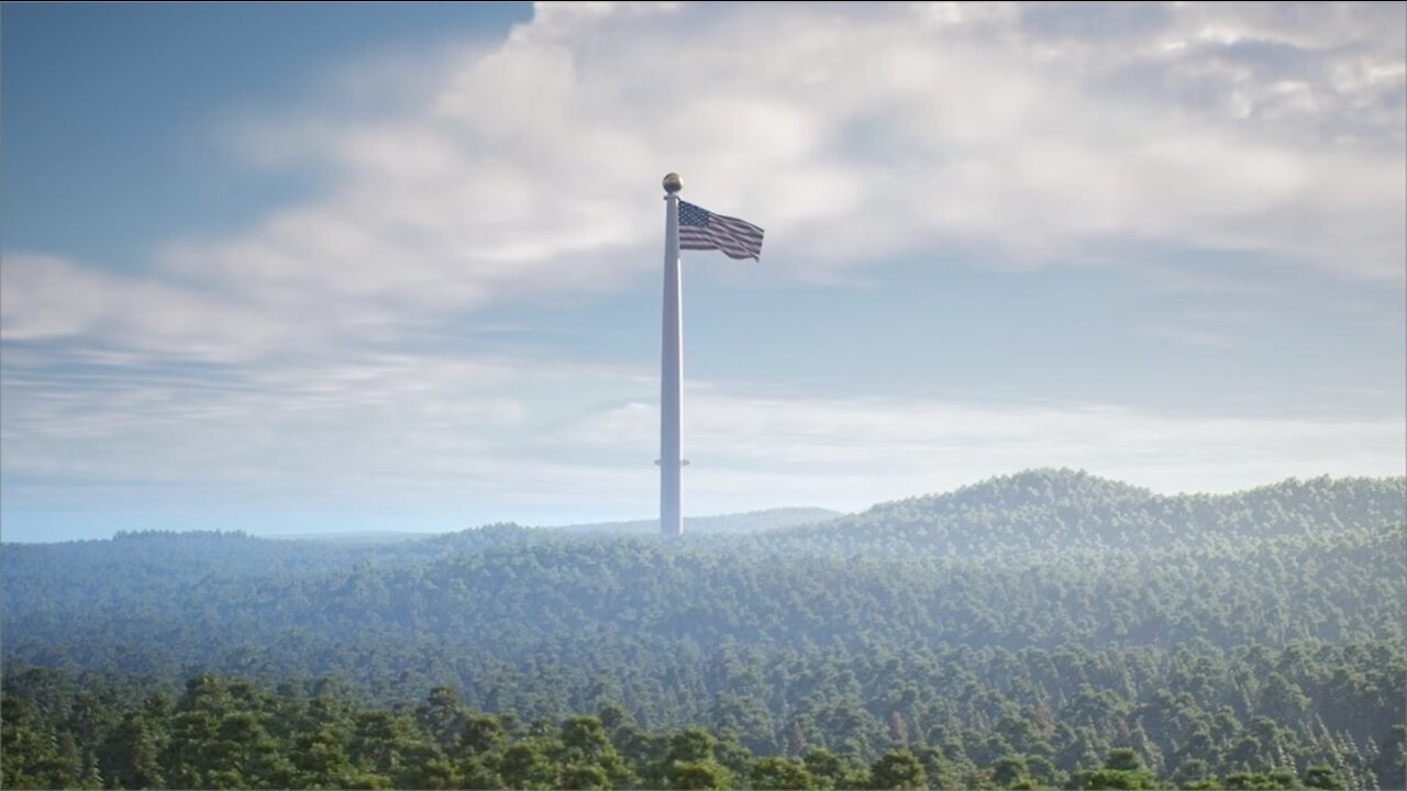 Make History with Flagpole of Freedom