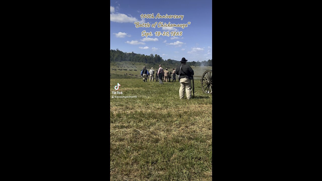 160th Anniversary of the “Battle of Chickaumga”
