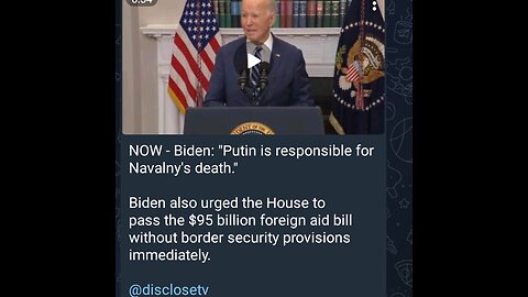 News Shorts: Biden Blames Putin