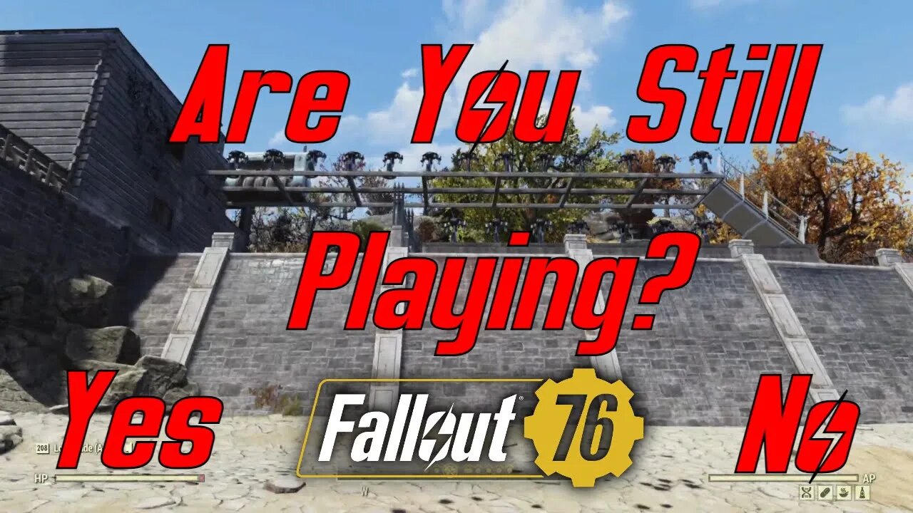 Are You Still Playing Fallout 76? My Favorite Things To Do In Game Is Blowing Things Up.
