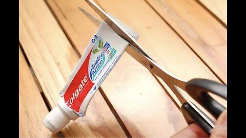 HOW TO MAKE a REUSABLE Toothpaste Tube