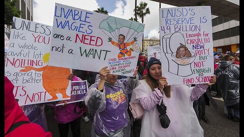 Fresno Teachers' Union Threatens Strike Unless District Converts School Parking Lot