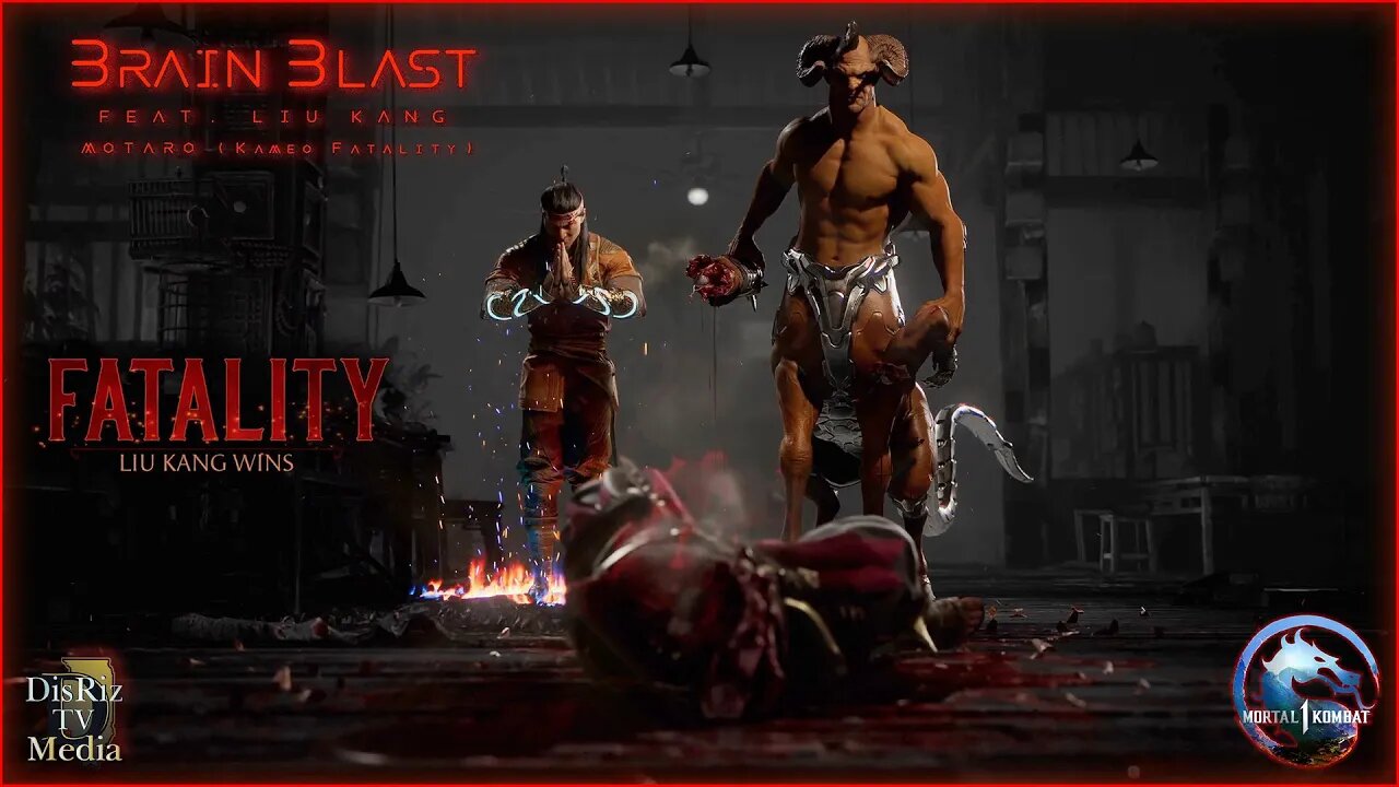 Brain Blast | Motaro (Kameo) Fatality featuring Liu Kang | Mortal Kombat™ 1