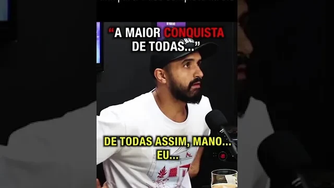 A CONQUISTA MAIS IMPORTANTE com Thiago Ventura | Planeta Podcast #shorts