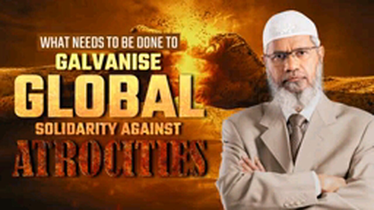DR Zakir naik global solidarity against