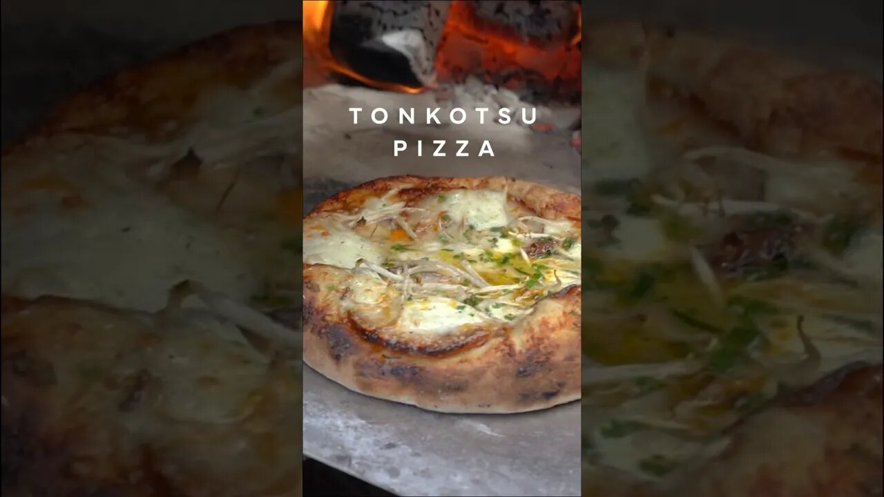 Tonkotsu Pizza #shorts #cooking #food #asmr #chef
