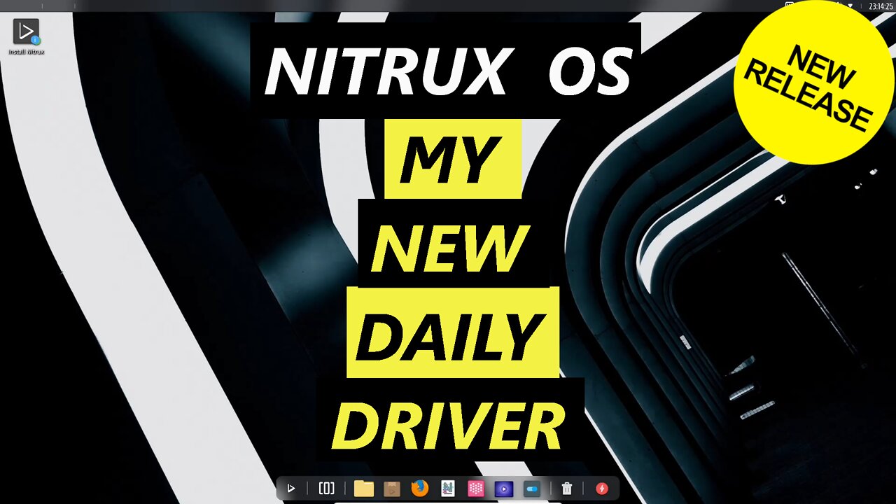 Nitrux OS - My New Daily Driver | Xanmod Kernel | Debian/KDE Beauty | Maui Shell