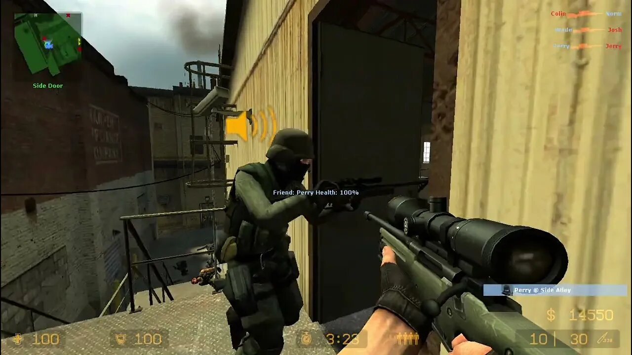 Counter Strike Source Assault Bots #19 Only Sniper Rifles