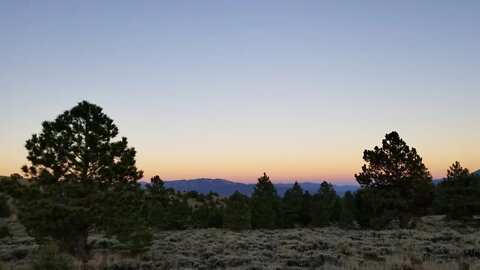 Deep Thoughts, high in the mountains, Double Sunsets, 10000'