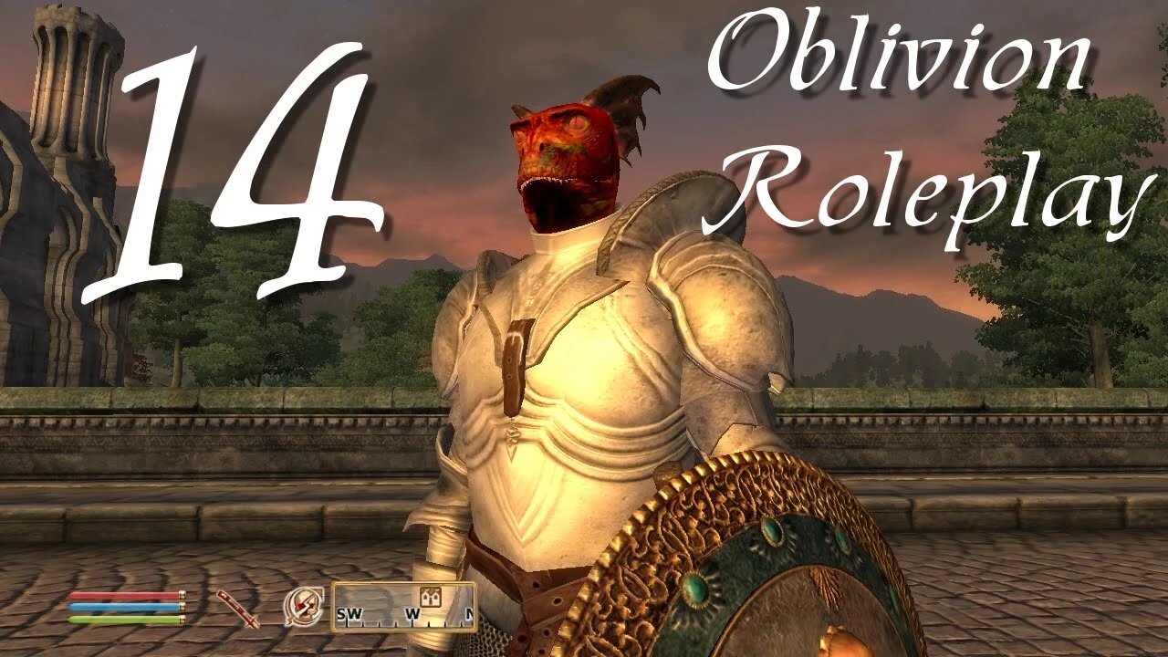 Let's Play Oblivion part 14 "Derelict Mine" [roleplay]