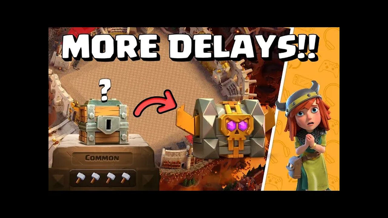Treasure Hunt Event POSTPONED! Free Chests & Huge Rewards in Clash of Clans!