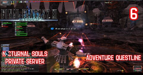 Let's Play Final Fantasy XI - Nocturnal Souls - Private Server - (Part 6) Commentary PC