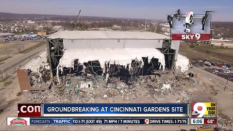 Groundbreaking to happen today at former site of Cincinnati Gardens