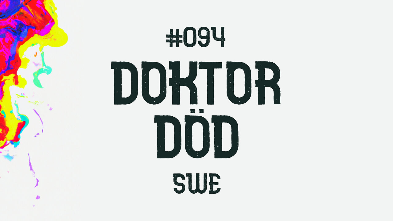 #094 | Doktor Död | SWE – transsexualism, suicidförsök, missbruk, makt, musik och mycket mer