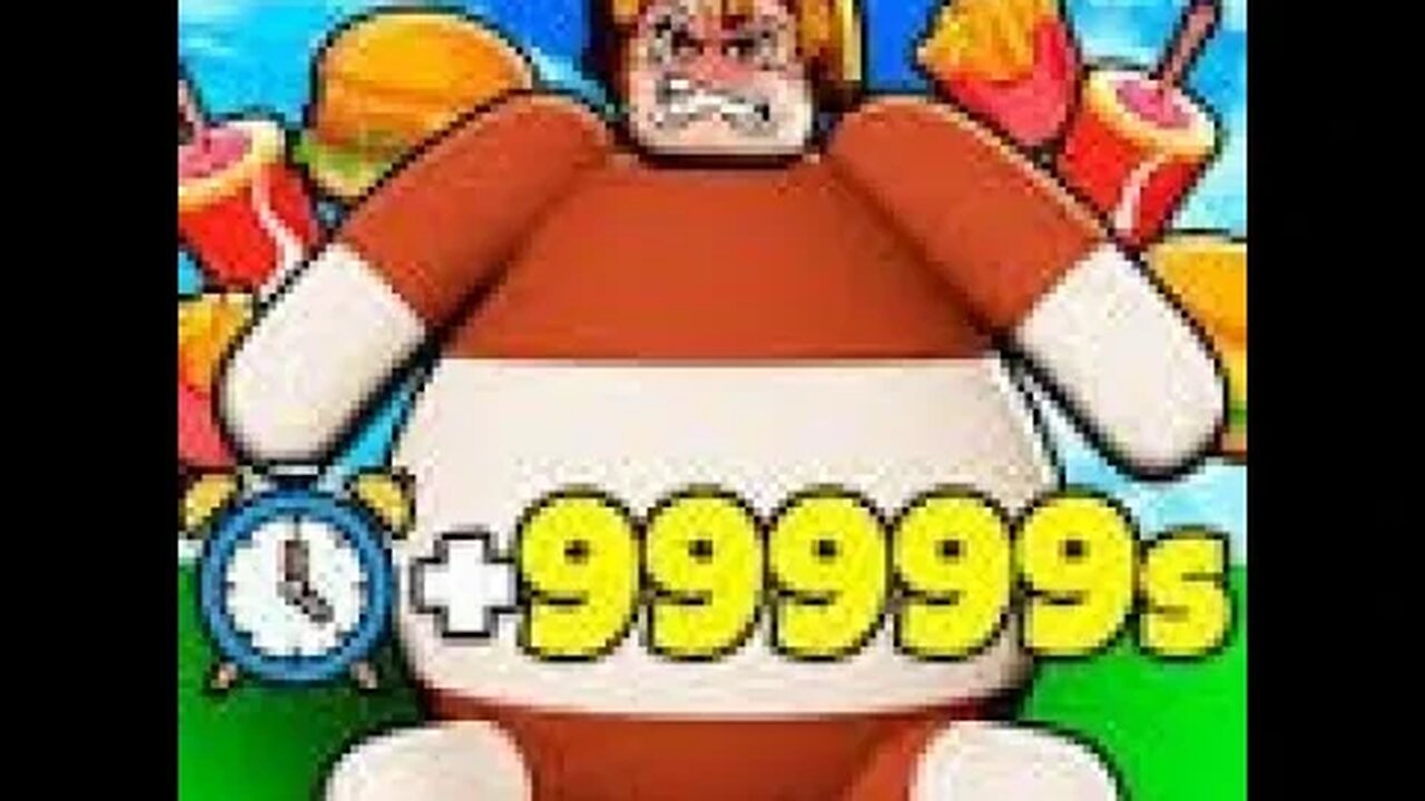 Trying to become the fattest in Get Fast Simulator