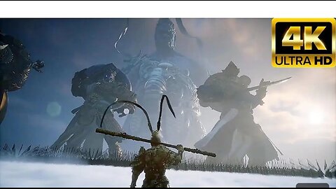 Monkey King Vs Titan Fight Scene - Black Myth Wukong